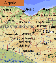 Map of El Eulma